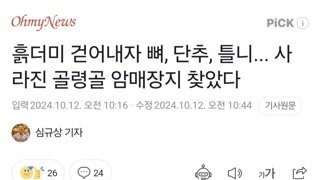 흙더미 걷어내자 뼈, 단추, 틀니... 사라진 골령골 암매장지 찾았다