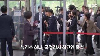 뉴진스 하니 환노위 국감 출석