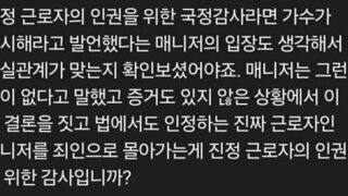 뉴진스 하니 국감 댓글 하나