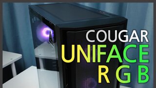 높은 냉각 효율의 가성비 PC 케이스 쿠거 COUGAR UNIFACE RGB 사용기