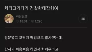 코딱지 함부로 버리면 안되는 이유