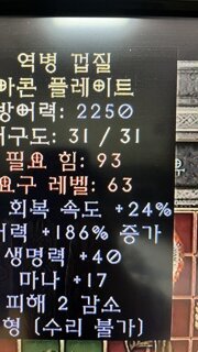 레어 갑옷 쓰일까요