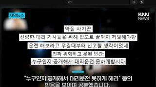 손님 차 주차하다가 사고 낸 대리기사 