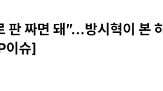 “뉴진스 버리고 새로 판 짜면 돼”…방시혁이 본 하이브 문건 추가 내용 보니