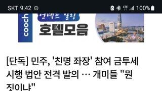 민주당 금투세 시행법안 발의