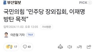 국민의힘 