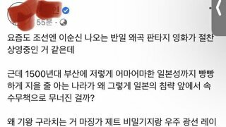 한국영화가 왜곡됐다고 화내던 어느 만화가