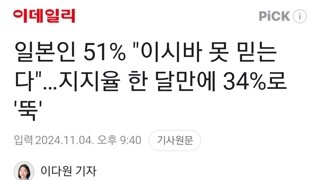 일본인 51% 