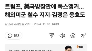 트럼프, 美국방장관에 폭스앵커…해외미군 철수 지지·김정은 옹호도