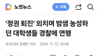 대한민국 공권력 근황