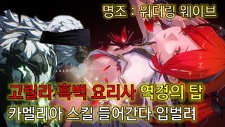 명조 카멜리아 딜사이클 역경의 탑 고릴라 요리