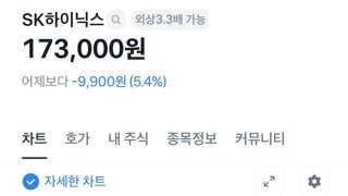 삼성이 떨어지니 갓이닉스는 얼마나 올랐을까??