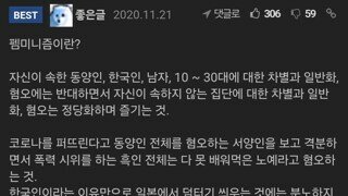 펨붕이가 보는 펨미니즘