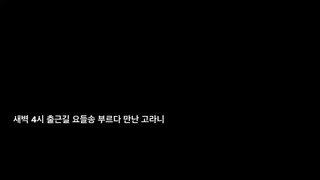 새벽4시에 출근하는 남편의 요들송.mp4