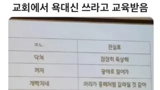 교회에서 욕쓰지 말라고 교육 받음.jpg