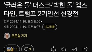 '굴러온 돌' 머스크-'박힌 돌' 엡스타인, 트럼프 2기인선 신경전