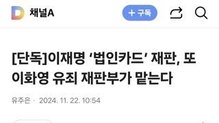 [단독]이재명 ‘법인카드’ 재판, 또 이화영 유죄 재판부가 맡는다