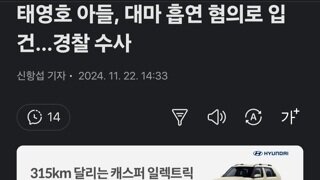 태영호 아들, 대마 흡연 혐의로 입건…경찰 수사