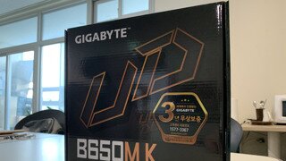 GIGABYTE B650M K 제이씨현 라이젠 가성비 메인보드