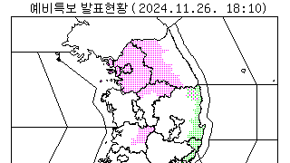 대설특보 현황