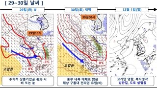 주말 날씨 예상