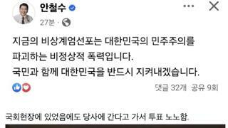 계엄령으로부터 민주주의를 지키겠다는 안철수.jpg