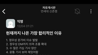 연세대생이 보는 쿠데타