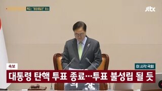 정족수 미달로 투표 불성립