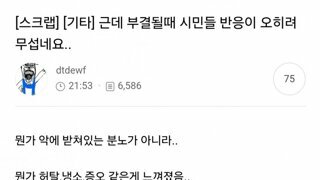 집회에서의 부결분위기, 커뮤들 분위기, 딴사람 얘기할필요없이 저도 이럼