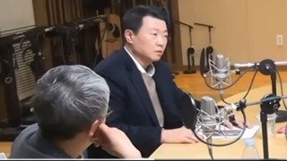 방송중 짜증내는 윤희석과 다투는 장성철