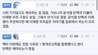 펨코 '베스트 댓글'로 본 펨코적 사고