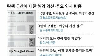 외신들 일제히 국민의힘 비판