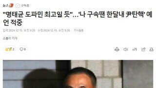 좌절말고 다시 일어나라 대한민국의 보수여 그대들의 예언자가 강림하였도다