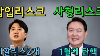 고민주의)  누가 더 심각한 리스크인가?