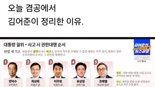 뉴스공장 한덕수 탄핵이 어려운 이유