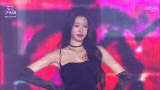 [KBS 가요대축제] 장원영과 지누션.MP4