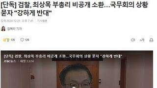 [단독] 검찰, 최상목 부총리 비공개 소환…국무회의 상황 묻자 