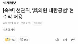 선관위, '與의원 내란공범' 현수막 허용