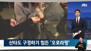 산타도 못구한다는 오로라핑 품귀현상