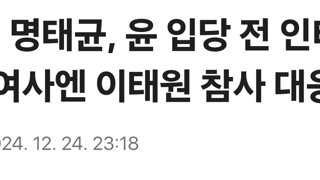 [단독] 명태균, 윤 입당 전 인터뷰부터 김 여사엔 이태원 참사 대응 자문