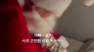 소리 On) 아빠의 산타 분장에 속아 넘어가 주지 못한 딸