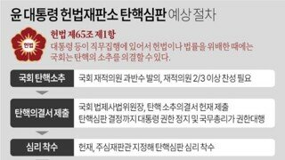 헌재 탄핵심판 절차입니다