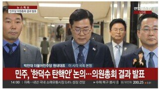 [속보] 민주당 입장발표, 한덕수는 내란대행