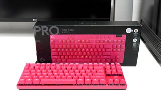 로지텍의 래피드 트리거 게이밍 키보드, PRO X TKL RAPID 리뷰