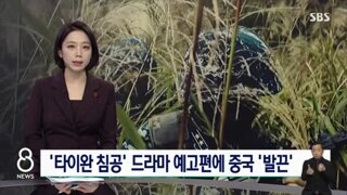 중국이 발끈한 대만 드라마