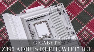 더 완벽해진 화이트 Z890 메인보드! - 기가바이트 Z890 AORUS ELITE WIFI7 ICE