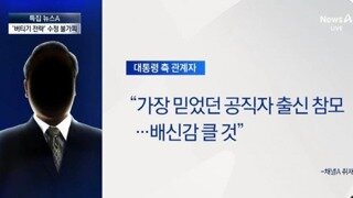 채널A] 대통령실, 