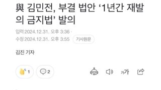 김민전 아직 잠에서 덜 깬듯