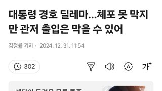 대통령 경호 딜레마…체포 못 막지만 관저 출입은 막을 수 있어