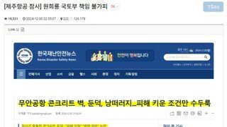 콩크리트 둔덕이 원희룡 책임이라고??? 한 번 찾아봤습니다